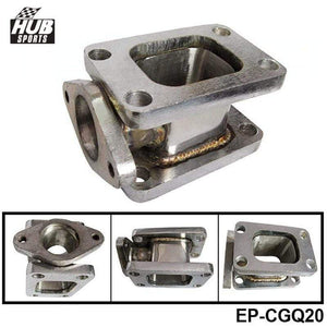 Planet Gates T3-T3 Cast Iron TURBO MANIFOLD ADAPTER+38MM WASTEGATE FLANGE OUTLET HU-CGQ20