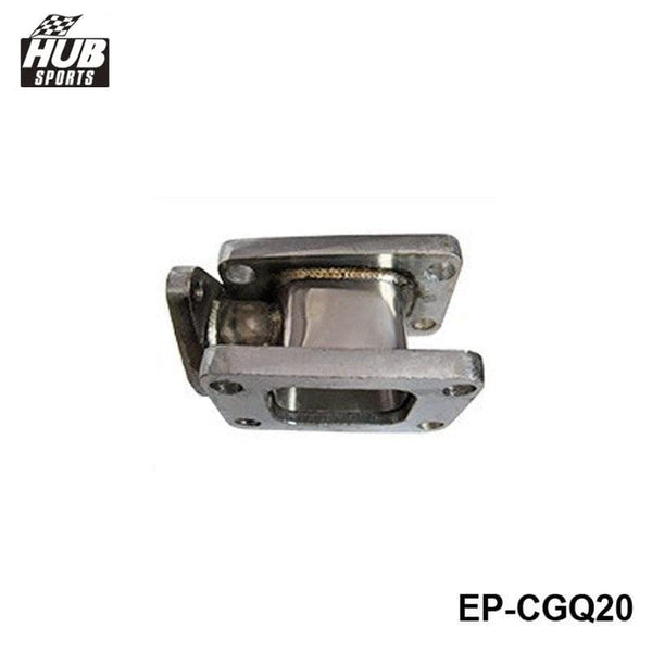 Planet Gates T3-T3 Cast Iron TURBO MANIFOLD ADAPTER+38MM WASTEGATE FLANGE OUTLET HU-CGQ20