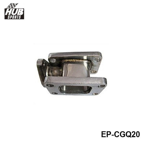 Planet Gates T3-T3 Cast Iron TURBO MANIFOLD ADAPTER+38MM WASTEGATE FLANGE OUTLET HU-CGQ20