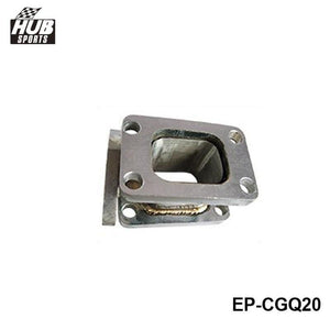 Planet Gates T3-T3 Cast Iron TURBO MANIFOLD ADAPTER+38MM WASTEGATE FLANGE OUTLET HU-CGQ20