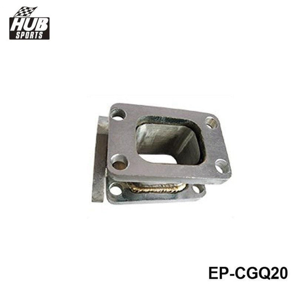 Planet Gates T3-T3 Cast Iron TURBO MANIFOLD ADAPTER+38MM WASTEGATE FLANGE OUTLET HU-CGQ20