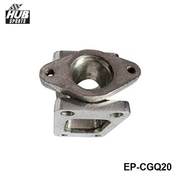 Planet Gates T3-T3 Cast Iron TURBO MANIFOLD ADAPTER+38MM WASTEGATE FLANGE OUTLET HU-CGQ20