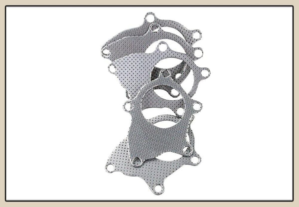 Planet Gates T3-T4 5-BOLT B/D SERIES TURBO MANIFOLD DOWNPIPE EXHAUST GRAPHITE ALUMINUM GASKET JR4953