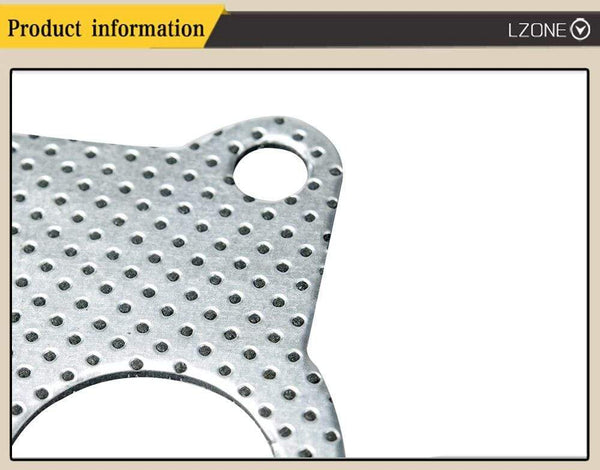 Planet Gates T3-T4 5-BOLT B/D SERIES TURBO MANIFOLD DOWNPIPE EXHAUST GRAPHITE ALUMINUM GASKET JR4953