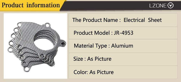 Planet Gates T3-T4 5-BOLT B/D SERIES TURBO MANIFOLD DOWNPIPE EXHAUST GRAPHITE ALUMINUM GASKET JR4953