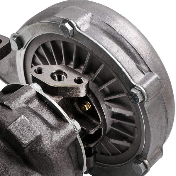 Planet Gates T3 T4 Universal Turbo Turbocharger 0.63A/R V Band Flange Oil Cold 420HP 2.5-3.5L for Stage III Wastegate