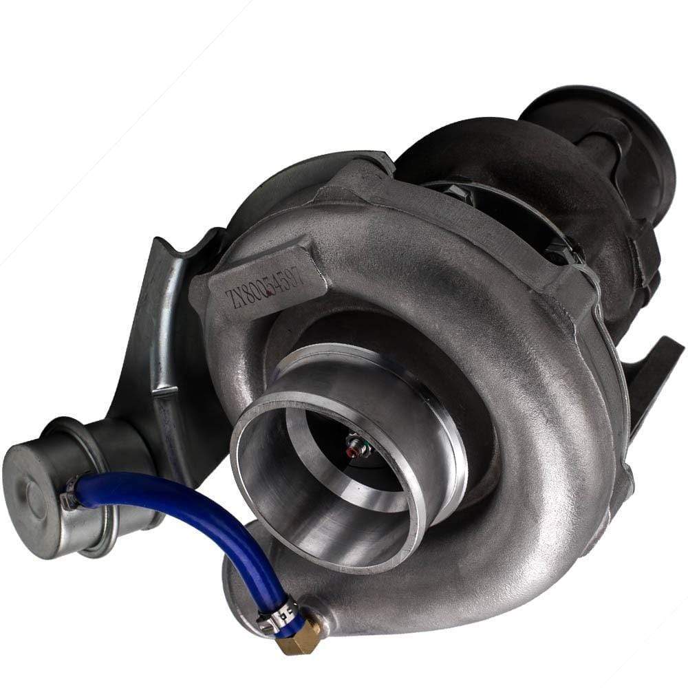 Planet Gates T3 T4 Universal Turbo Turbocharger 0.63A/R V Band Flange Oil Cold 420HP 2.5-3.5L for Stage III Wastegate