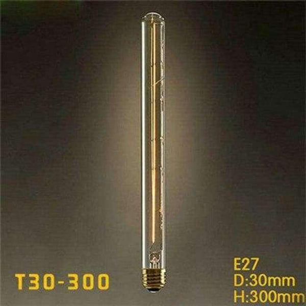 Planet Gates T300 filament / E27 Vintage Edison Bulb E27 220V Retro Lamp 40W Vintage Light Bulb Edison Lamp Incandescent Light Filament Edison Bulb