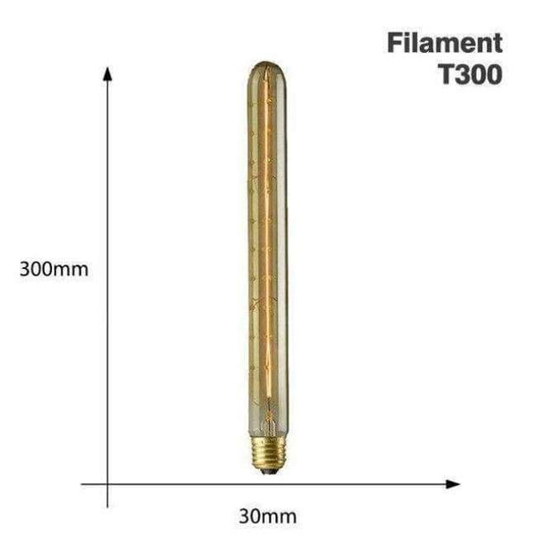 Planet Gates T300 filemant / 220V E27 Edison Bulb E27 220V 40W ST64 A19 T45 G80 G95 G12 Retro Lamp Incandescent filament bulb lighting Vintage Light Bulb Edison Lamp
