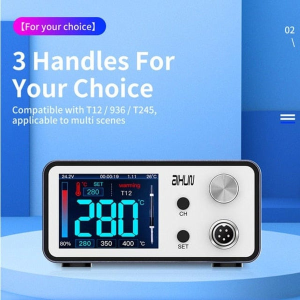 Planet Gates T3A Station only / 220v AIXUN T3A T245 Solder Iron Pen Holder for Intelligent Soldering Station T245 Handle Soldering Iron Tips Welding Iron Station