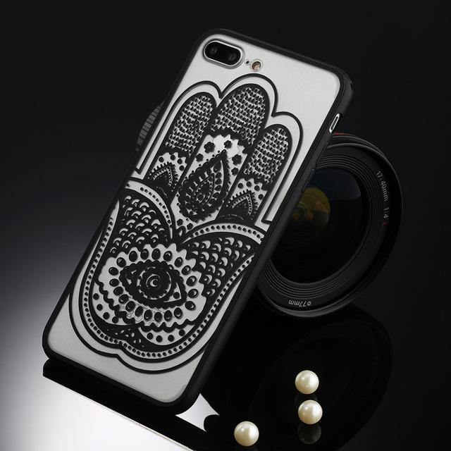 Planet Gates T4 Black / For iPhone 5 5s SE USLION Sexy Floral Phone Case For Apple iPhone 7 8 6 6s 5 5s SE Plus Lace Flower Hard PC Cases Back Cover For iPhone X XR XS Max