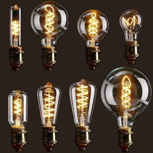Planet Gates T45 / 110V Vintage Edison žárovka LED světlo E27 4W stmívatelná průmyslová vláknová LED lampa Retro skleněná sváteční světla Dekorační lustrové osvětlení