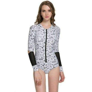 Planet Gates T5CC29tuya / 4XL Female one piece swimsuit bathing suit Women Monokini  big size Swimsuit  long sleeve Swimwear 2016 plus size 4XL