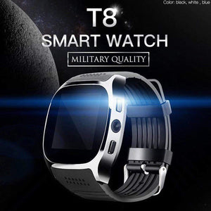Planet Gates T8 Bluetooth Smart Watch With Camera Facebook Whatsapp Support SIM TF Card Call Sports Smartwatch For Android Phone PK Q18 DZ09