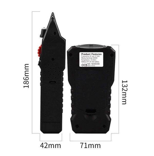 TA8866A RJ11 RJ45 8P 6P Telephone Wire Tracker Network Cable Tester Detector Line Finder
