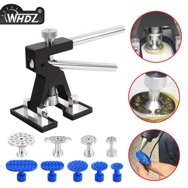Planet Gates Tabs WHDZ Auto Repair Dent Removal PDR Tools Glue Puller Hand Lifter with 9pcs tabs PDR Tool Paintless Dent Repair PDR Dent Repair