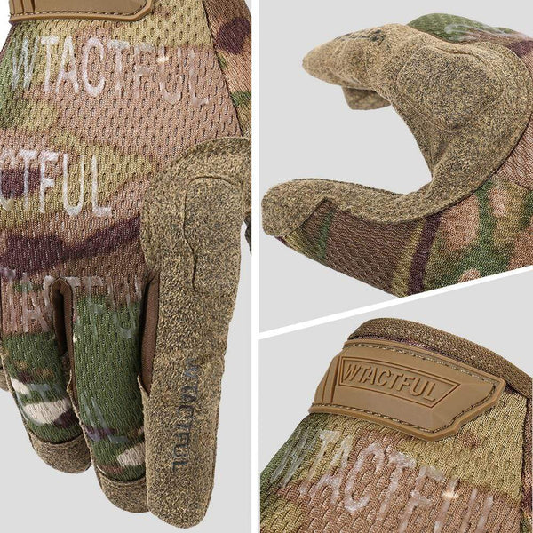 Planet Gates Tactical Army Long Gloves Breathable Military Paintball Airsoft Shooting Combat Full Finger Glove Men Women Lightweight Black
