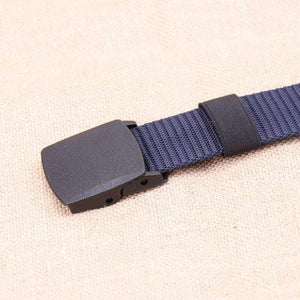Tactical Belt Men Nylon Army Belts Adjustable Outdoor Travel Waist Belt Army Plastic Buckle Belt For Trousers 120cm 130cm