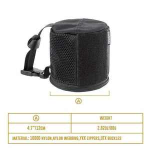 Planet Gates Tactical Car Tissue Roll Holder Case Mount, Multi-use Car Tissue Paper Holder For Outdoor Travel Hiking Camping