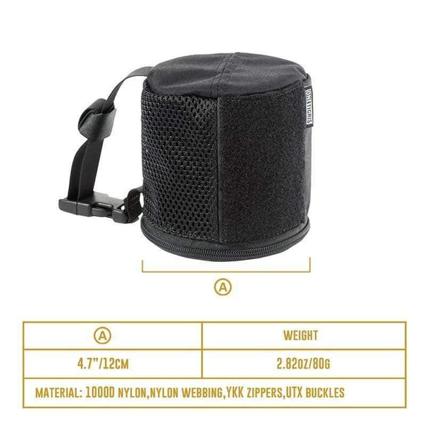 Planet Gates Tactical Car Tissue Roll Holder Case Mount, Multi-use Car Tissue Paper Holder For Outdoor Travel Hiking Camping