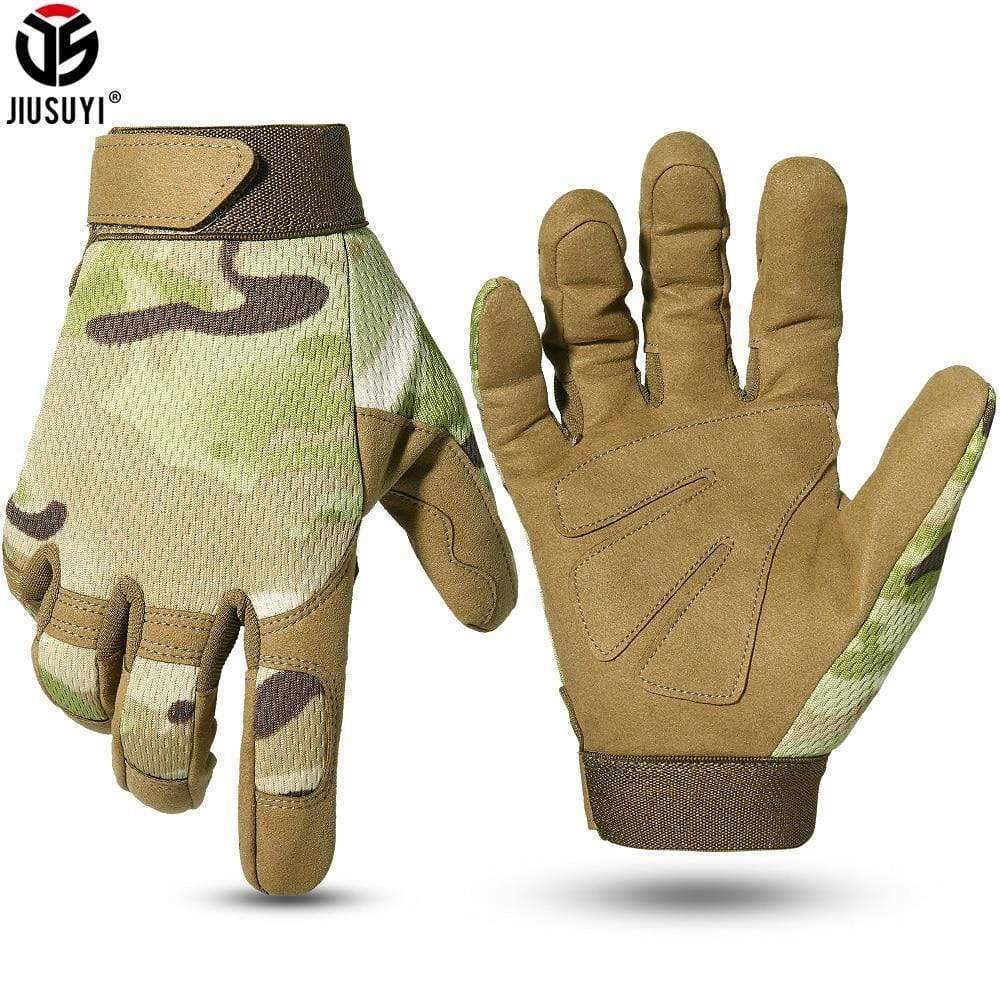 Planet Gates Tactical Gloves Antiskid Army Military Bicycle Airsoft Motorcycle Shoot Paintball Work Gear Camo Full Finger Men Women