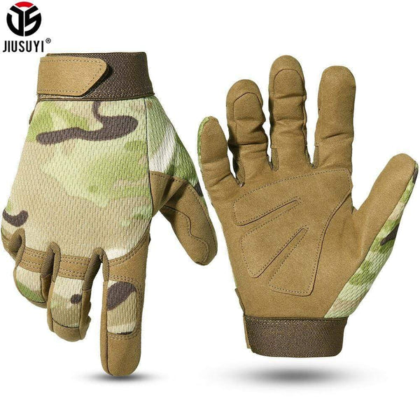 Planet Gates Tactical Gloves Antiskid Army Military Bicycle Airsoft Motorcycle Shoot Paintball Work Gear Camo Full Finger Men Women