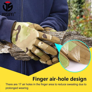 Planet Gates Tactical Gloves Antiskid Army Military Bicycle Airsoft Motorcycle Shoot Paintball Work Gear Camo Full Finger Men Women
