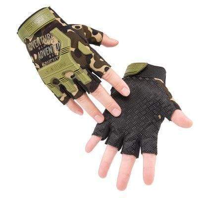 Planet Gates Tactical Gloves Camouflage Military Mittens For Fitness Gym Male Antiskid Motocycle Men Women Moto Half Finger Gloves