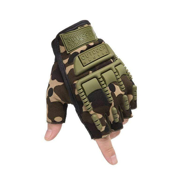 Planet Gates Tactical Gloves Camouflage Military Mittens For Fitness Gym Male Antiskid Motocycle Men Women Moto Half Finger Gloves