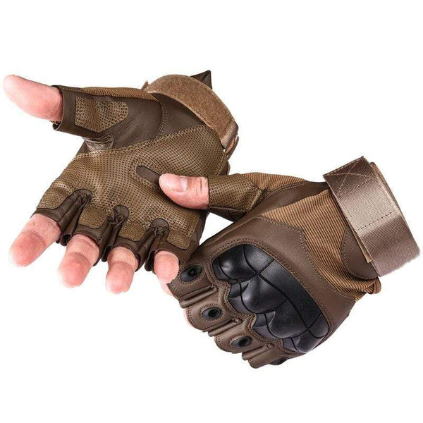 Planet Gates Tactical Gloves Military Men Hard Knuckle Army Paintball Airsoft Shoot Combat AntiSkid Motorcycle Gloves Fingerless Touch Screen