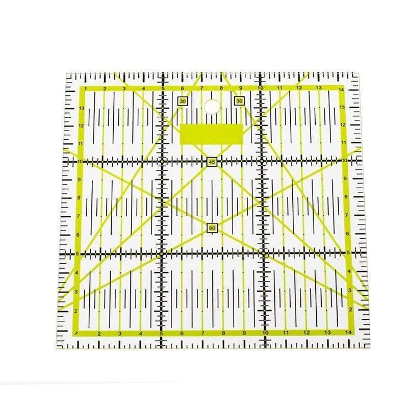 Planet Gates Tailor Yardstick Sewing Arts Craft Sewing Tools Accessory DIY Hand Tool 1 Pc Patchwork Ruler Square Fan Shape