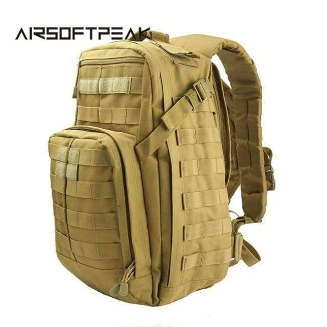 Planet Gates Black Tactical Backpack Molle Military Bag 40L Large  Nylon Outdoor Sports Bags Travel Camping Hiking Hunting Backpack