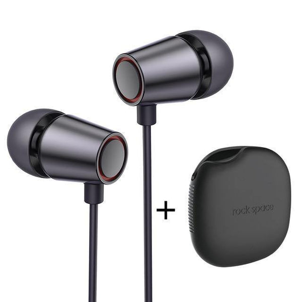 Planet Gates Tarnish with Case ROCK Bass Sound In-Ear Sport Earphones with Mic 3.5mm Jack Music Earbuds HiFi Stereo Sound Headset for iphone Samsung Xiaomi