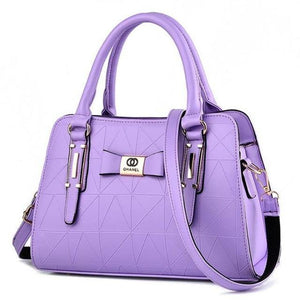 Planet Gates Taro purple / 32CMX13CMX23CM Luxury Women Handbag PU Leather Shoulder Bags Lady Large Capacity Crossbody Hand Bag Sac A Main