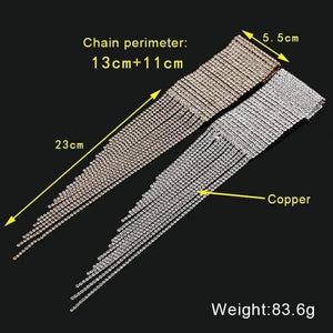 Planet Gates Tassel Rhinestone bracelet for women fashion  Statement Wedding Bracelets charm woman luxury jewelry Wholesale