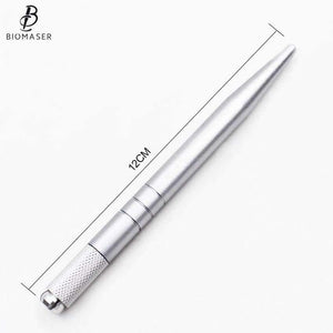 Planet Gates Tatoo Pen Microblading Pen for Eyebrow Tattoo Machine Tebori Permanent Makeup Eyebrow Tattoo Manual Pen Needle Blade Slot