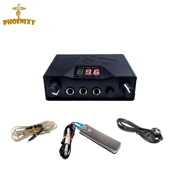 Planet Gates Tattoo 2 Guns Machine Tips Grip 6 Colors Black Tattoo Pigment Kits Power Supply Accesories Makesup Complete Tatoo Permanent Art