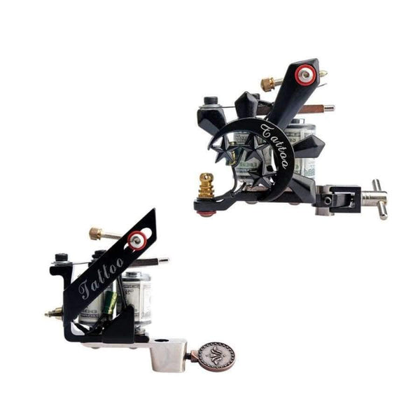 Planet Gates Tattoo 2 Guns Machine Tips Grip 6 Colors Tattoo Pigment Kits Power Supply Accesories Makesup Complete Tatoo Permanent Art