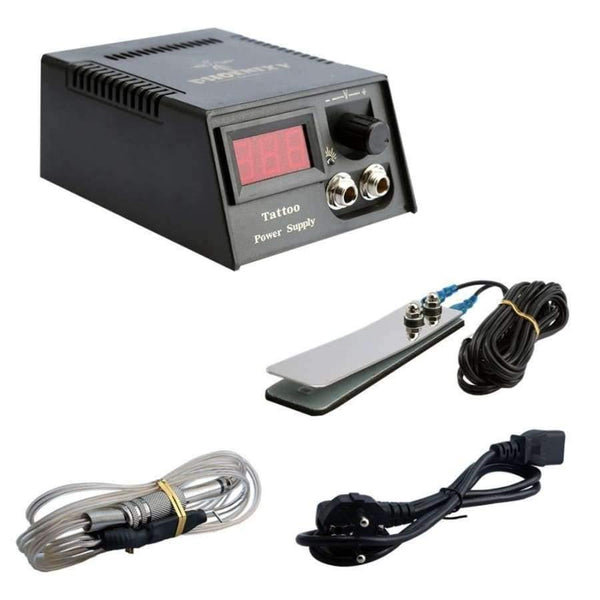 Planet Gates Tattoo 2 Guns Machine Tips Grip 6 Colors Tattoo Pigment Kits Power Supply Accesories Makesup Complete Tatoo Permanent Art