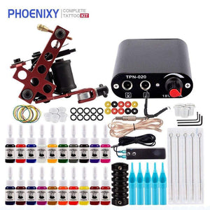 Planet Gates Tattoo Kit Power Supply For Tattoo Machine Kit Pigments For Permanent Makeup Tattoo Set For Beginners Tattoo Machine Full Set