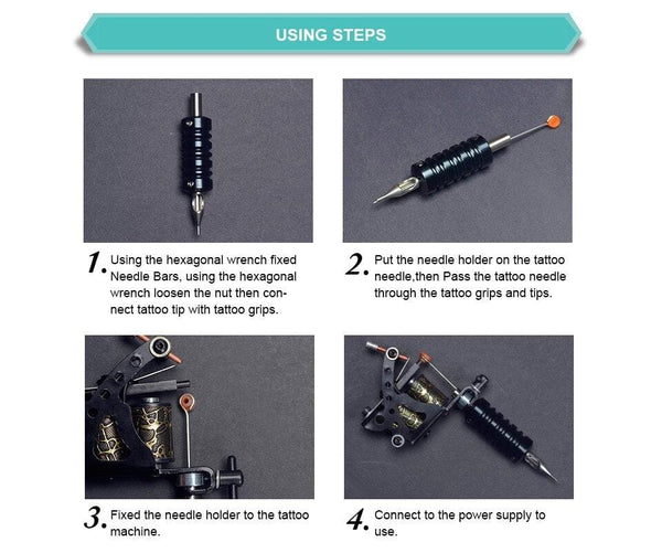 Planet Gates Tattoo Kit Power Supply For Tattoo Machine Kit Pigments For Permanent Makeup Tattoo Set For Beginners Tattoo Machine Full Set