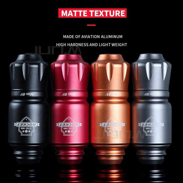 Planet Gates Tattoo Kit Rocket Mini Rotary RCA Battery Machine Pen With Powerful Tattoo Power Supply Mini Wireless Set  Makeup Tools