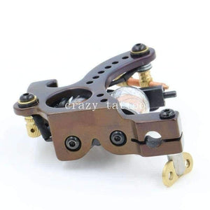 Planet Gates Tattoo Machine 10 Wrap Coils Tatoo Gun Hand-assembled Cast Iron Permanent Tattoo Machine For Liner and Shader Free Shipping