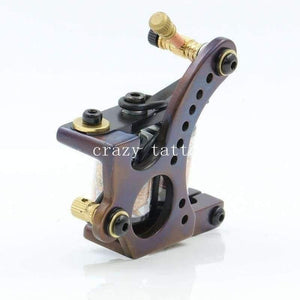 Planet Gates Tattoo Machine 10 Wrap Coils Tatoo Gun Hand-assembled Cast Iron Permanent Tattoo Machine For Liner and Shader Free Shipping