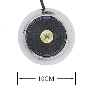 Planet Gates Tattoo Machine Foot Pedal Switch - Round tattoo foot pedal 360 GEM Pro Stainless Steel Degree Switch w/ 5 ft.Cord Free Shipping