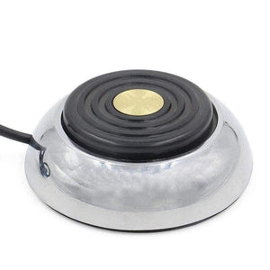 Planet Gates Tattoo Machine Foot Pedal Switch - Round tattoo foot pedal 360 GEM Pro Stainless Steel Degree Switch w/ 5 ft.Cord Free Shipping