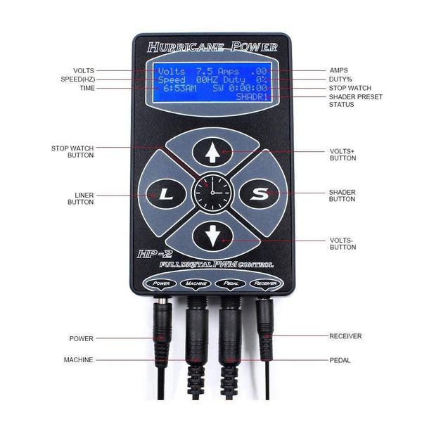 Planet Gates Tattoo Machine Kit Complete Rotary Pen Eyebrow Cartridge Tattoo Machine Set Professional Tattoo Kits for Tattoo Body Art