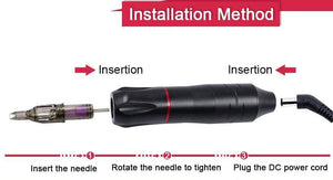 Planet Gates Tattoo Machine Kit Complete Rotary Pen Eyebrow Cartridge Tattoo Machine Set Professional Tattoo Kits for Tattoo Body Art