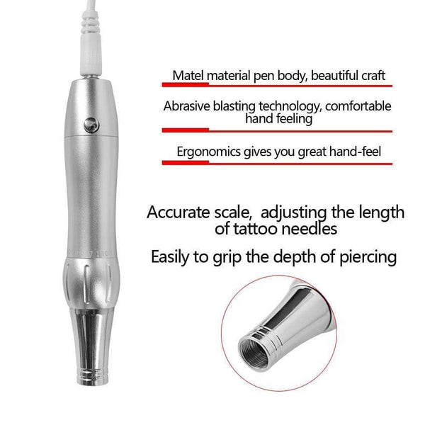 Planet Gates Tattoo Machine Kit Digital Permanent Makeup Tattoo device kit Professional Siwss Motor Tattoo Power Supply for Eyebrow Lip