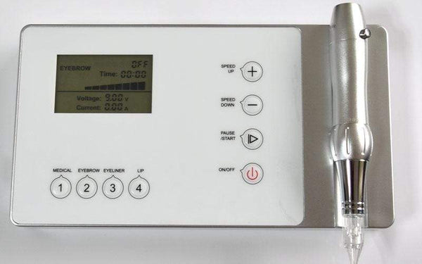 Planet Gates Tattoo Machine Kit Digital Permanent Makeup Tattoo device kit Professional Siwss Motor Tattoo Power Supply for Eyebrow Lip